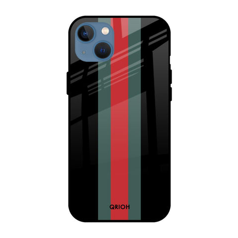 Vertical Stripes Apple iPhone 13 Glass Cases & Covers Online