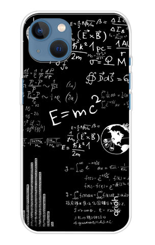 Equation Doodle iPhone 13 Back Cover