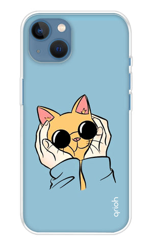 Attitude Cat iPhone 13 Back Cover