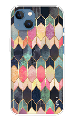 Shimmery Pattern iPhone 13 Back Cover