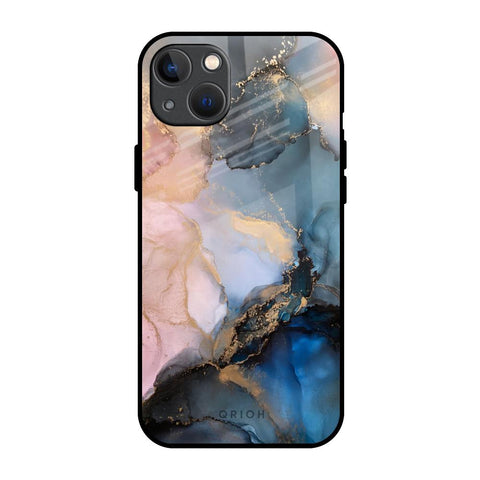 Marble Ink Abstract iPhone 13 mini Glass Back Cover Online