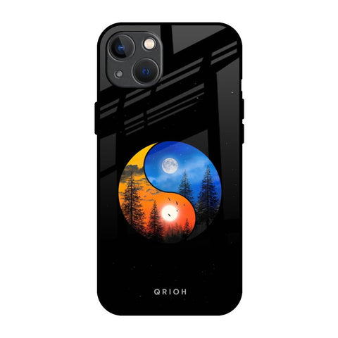 Yin Yang Balance iPhone 13 mini Glass Back Cover Online