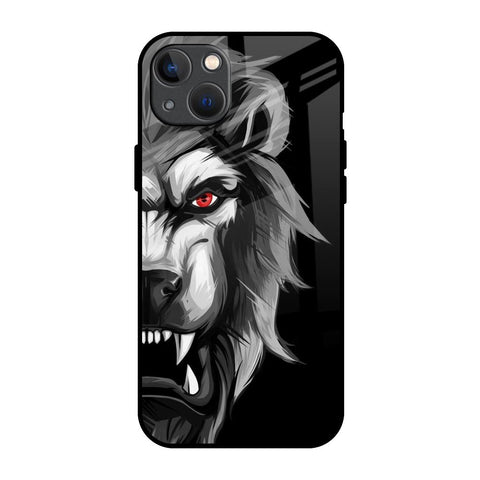 Wild Lion iPhone 13 mini Glass Back Cover Online