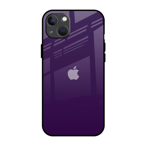 Dark Purple iPhone 13 mini Glass Back Cover Online