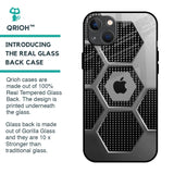 Hexagon Style Glass Case For iPhone 13 mini