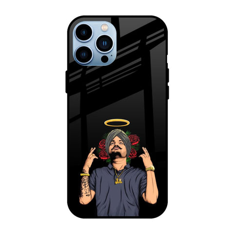 Punjabi Singer Poster iPhone 13 Pro Glass Back Cover Online