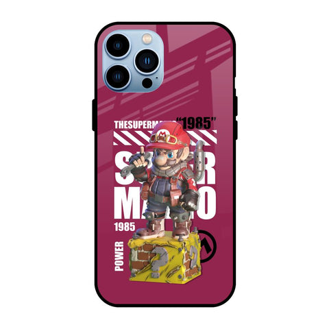 Gangster Hero iPhone 13 Pro Glass Back Cover Online