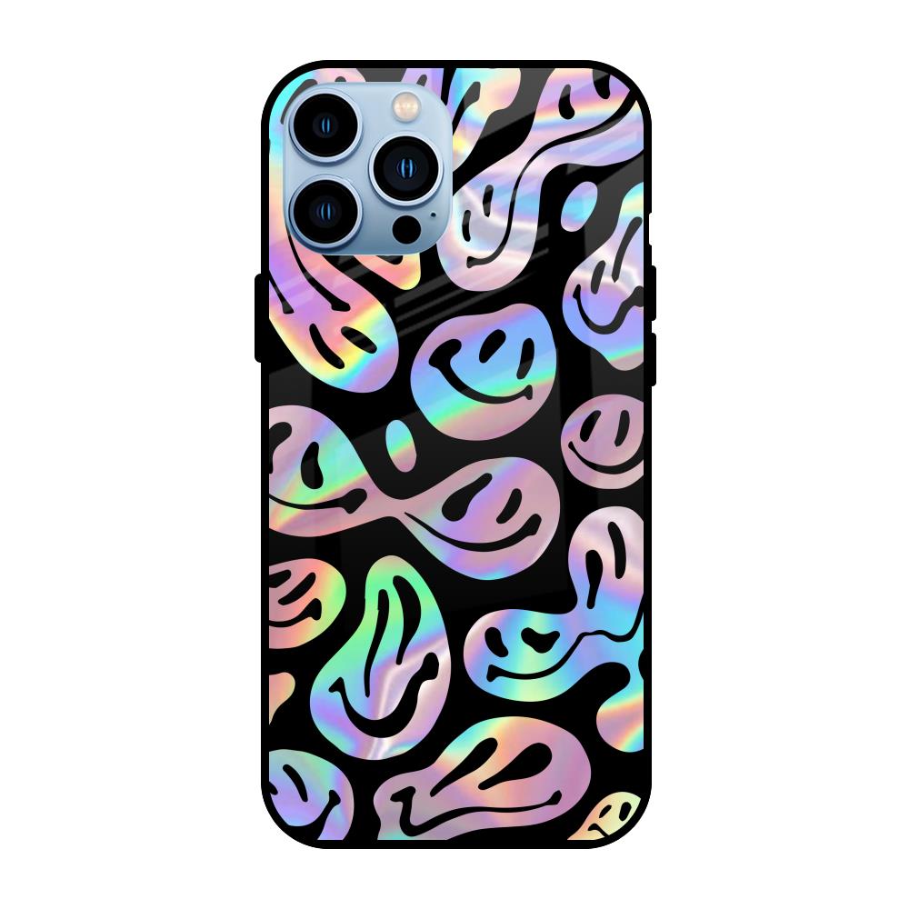 Acid Smile iPhone 13 Pro Glass Back Cover Online