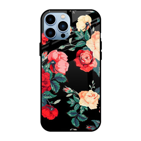 Floral Bunch iPhone 13 Pro Glass Back Cover Online