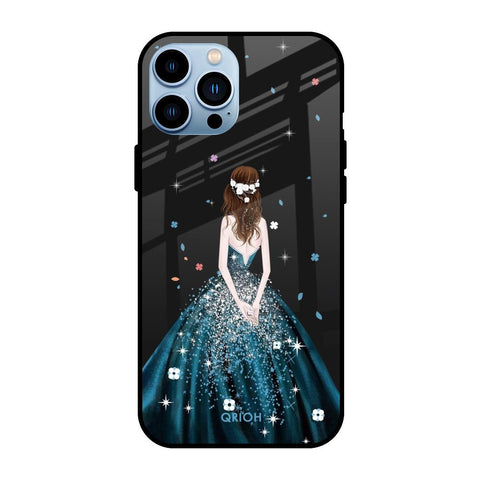Queen Of Fashion iPhone 13 Pro Glass Back Cover Online