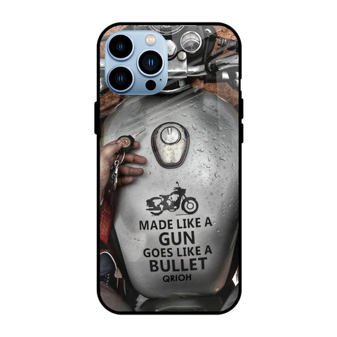 Royal Bike iPhone 13 Pro Glass Back Cover Online