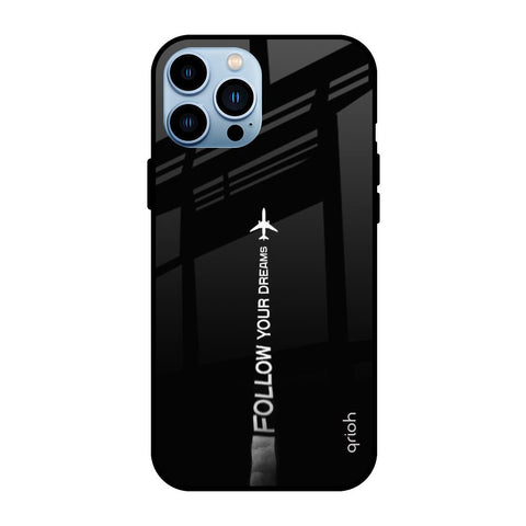 Follow Your Dreams iPhone 13 Pro Glass Back Cover Online