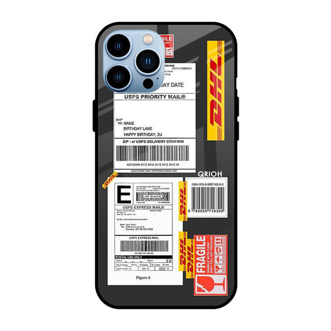 Cool Barcode Label iPhone 13 Pro Glass Back Cover Online