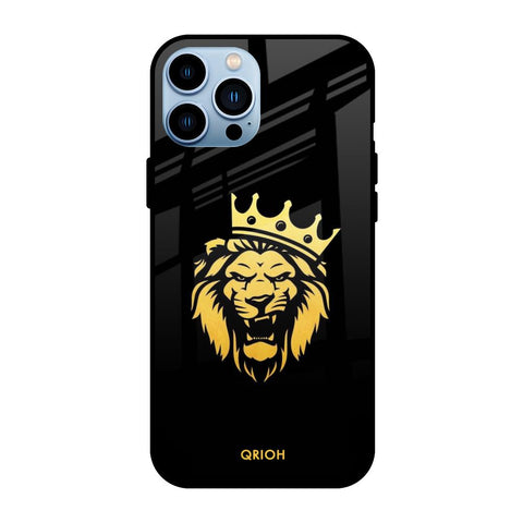 Lion The King iPhone 13 Pro Glass Back Cover Online