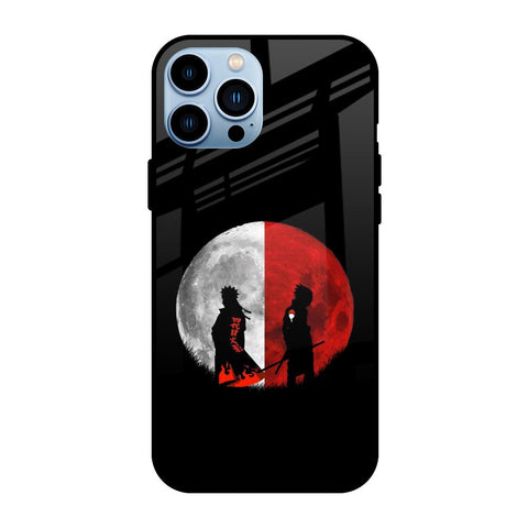 Anime Red Moon iPhone 13 Pro Glass Back Cover Online