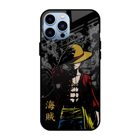 Dark Luffy iPhone 13 Pro Glass Back Cover Online