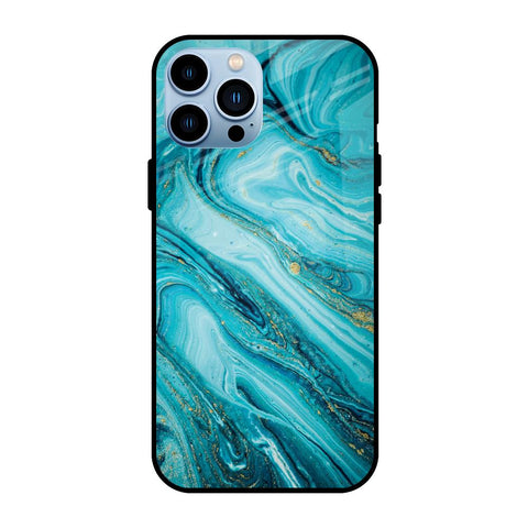 Ocean Marble iPhone 13 Pro Glass Back Cover Online