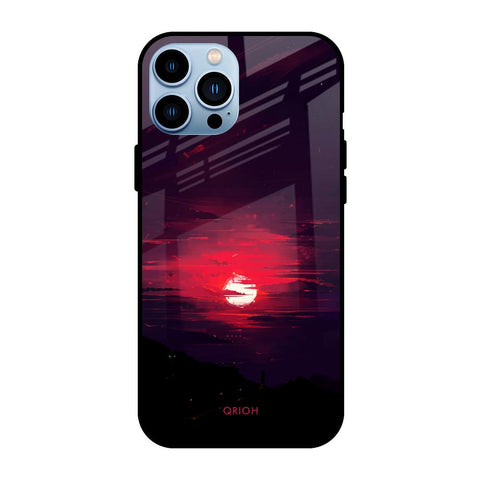 Morning Red Sky iPhone 13 Pro Glass Cases & Covers Online