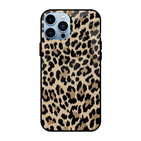 Leopard Seamless iPhone 13 Pro Glass Cases & Covers Online