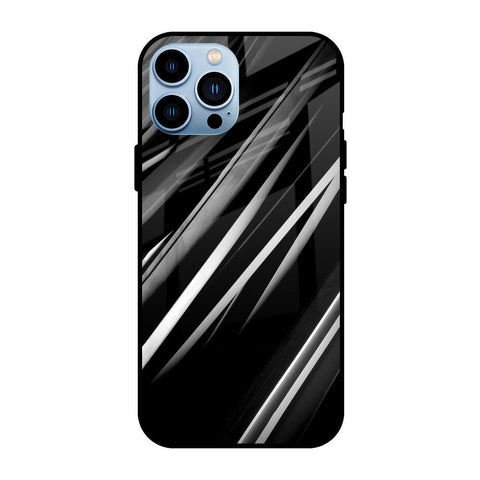 Black & Grey Gradient iPhone 13 Pro Glass Cases & Covers Online