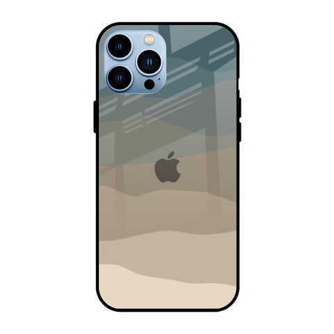 Abstract Mountain Pattern iPhone 13 Pro Glass Back Cover Online
