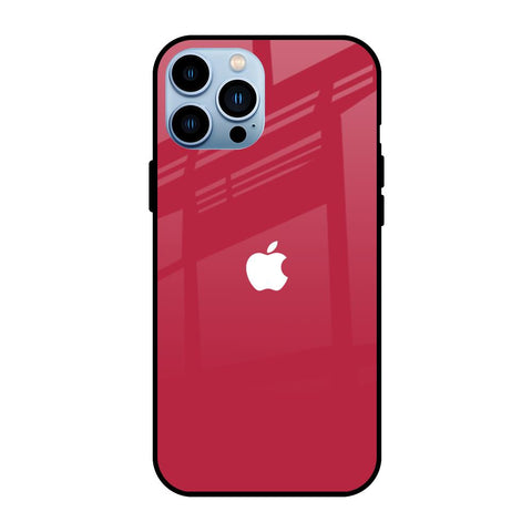 Solo Maroon iPhone 13 Pro Glass Back Cover Online
