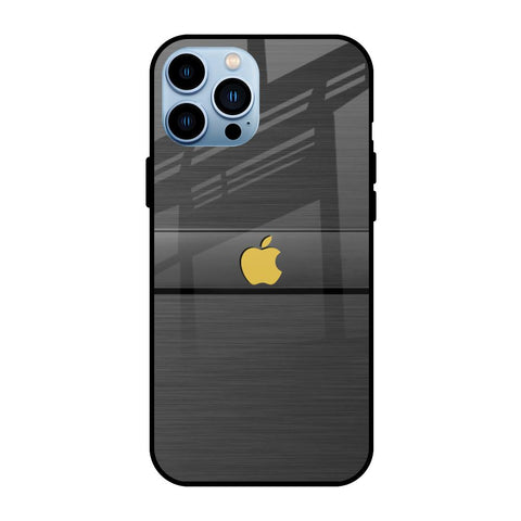 Grey Metallic Glass iPhone 13 Pro Glass Back Cover Online