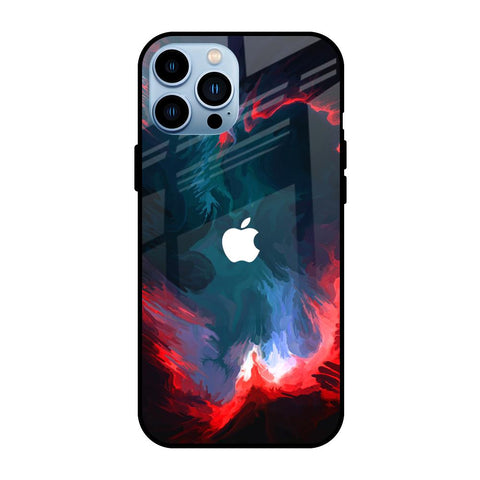 Brush Art iPhone 13 Pro Glass Back Cover Online