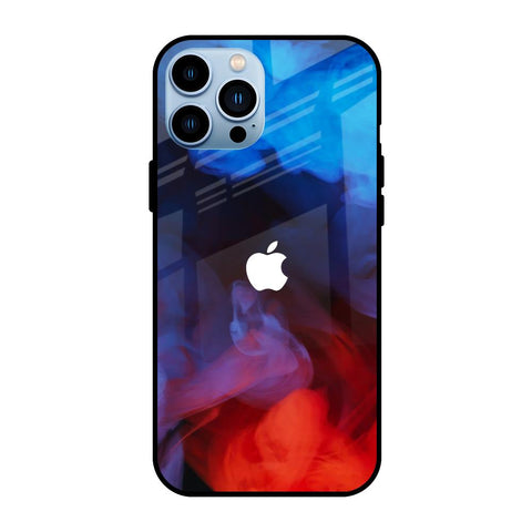 Dim Smoke iPhone 13 Pro Glass Back Cover Online