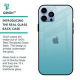 Arctic Blue Glass Case For iPhone 13 Pro