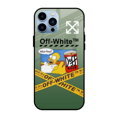 Duff Beer iPhone 13 Pro Max Glass Back Cover Online
