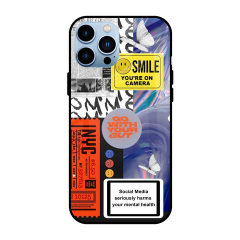 Smile for Camera iPhone 13 Pro Max Glass Back Cover Online