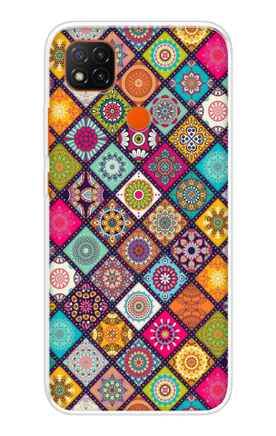 Multicolor Mandala Redmi 9 Active Back Cover