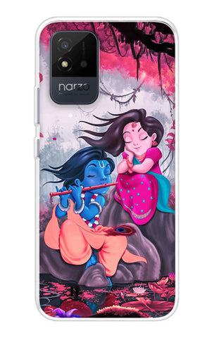 Radha Krishna Art Realme Narzo 50i Back Cover