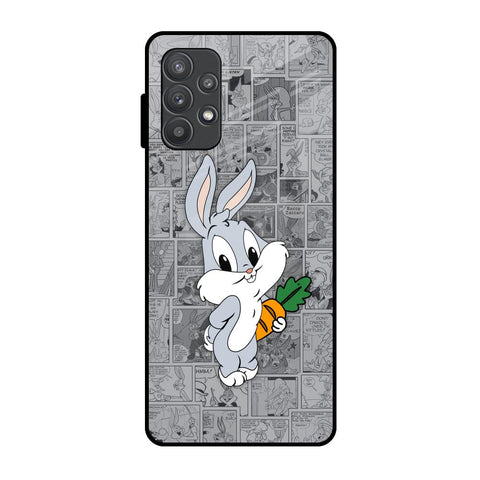 Cute Baby Bunny Samsung Galaxy A52s 5G Glass Back Cover Online