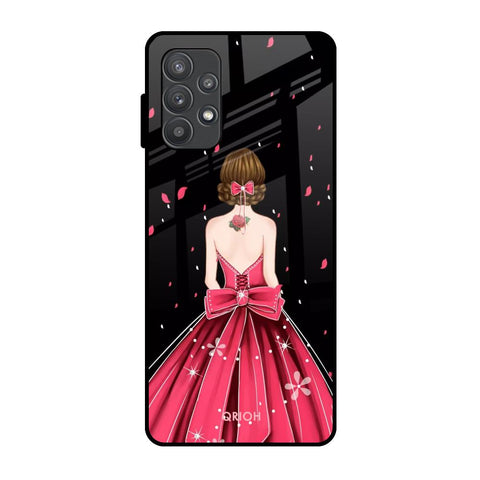 Fashion Princess Samsung Galaxy A52s 5G Glass Back Cover Online