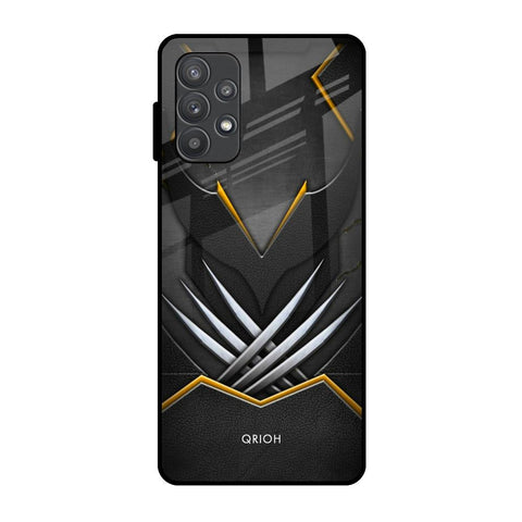 Black Warrior Samsung Galaxy A52s 5G Glass Back Cover Online