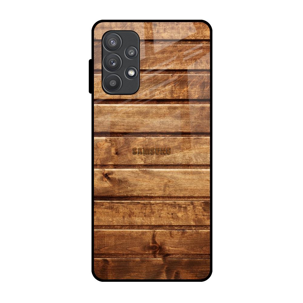 Wooden Planks Samsung Galaxy A52s 5G Glass Back Cover Online