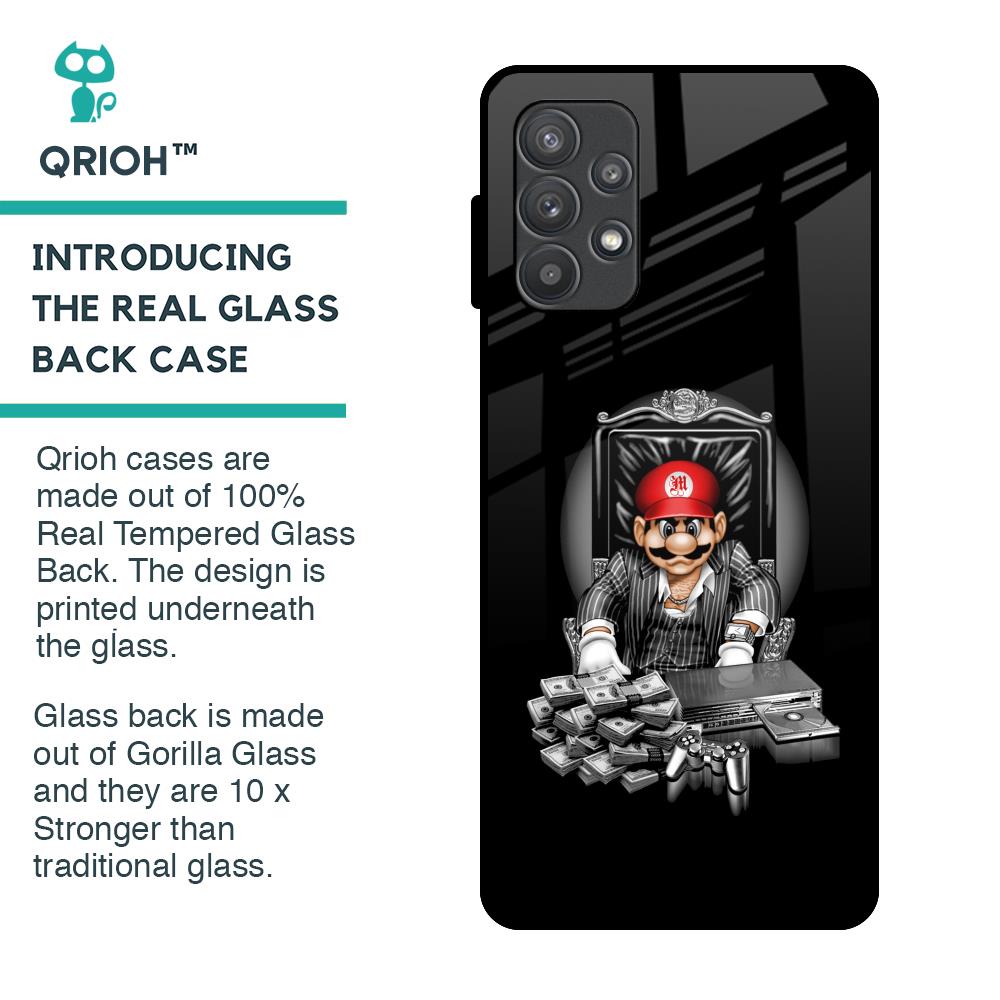 Dark Secret Glass Case for Samsung Galaxy A52s 5G