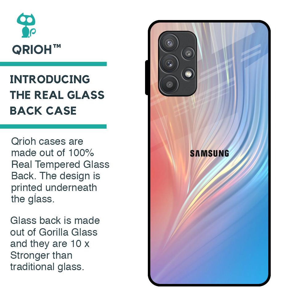 Mystic Aurora Glass Case for Samsung Galaxy A52s 5G