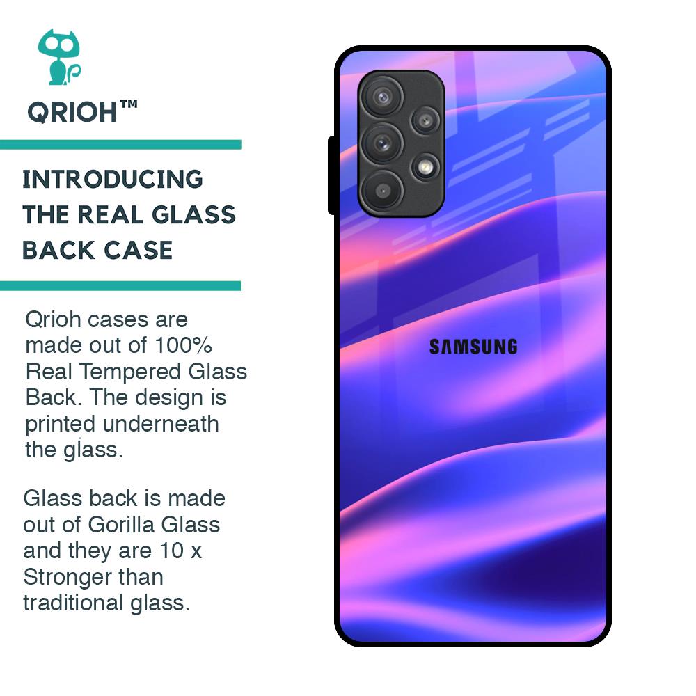 Colorful Dunes Glass Case for Samsung Galaxy A52s 5G
