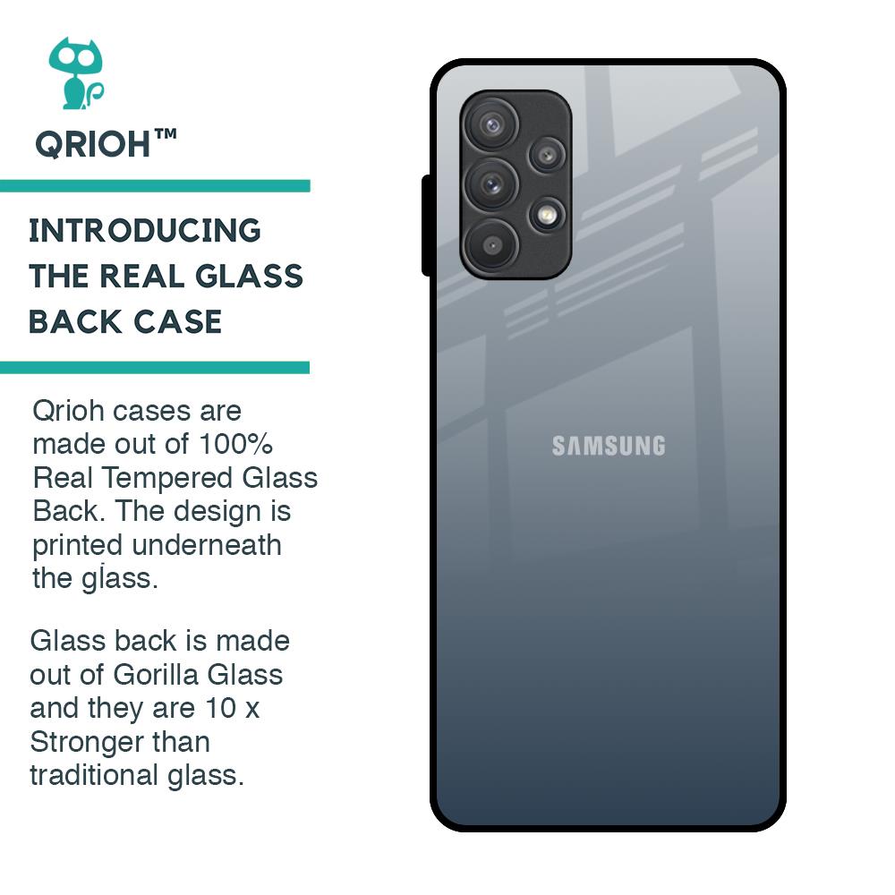 Dynamic Black Range Glass Case for Samsung Galaxy A52s 5G