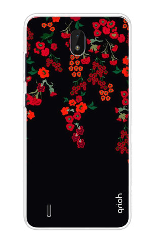 Floral Deco Nokia C01 Plus Back Cover