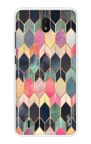 Shimmery Pattern Nokia C01 Plus Back Cover