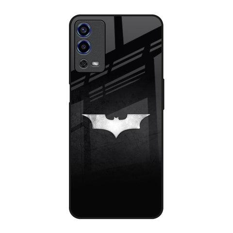 Super Hero Logo Oppo A55 Glass Back Cover Online