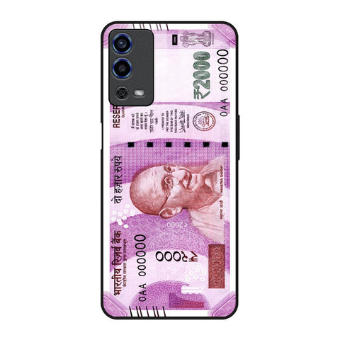 Stock Out Currency Oppo A55 Glass Back Cover Online