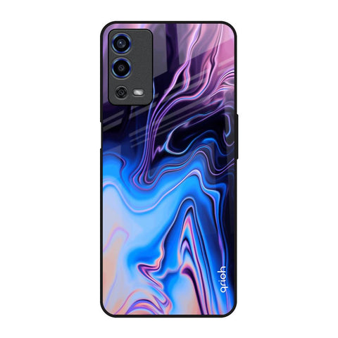 Psychic Texture Oppo A55 Glass Back Cover Online