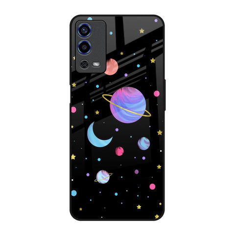 Planet Play Oppo A55 Glass Back Cover Online