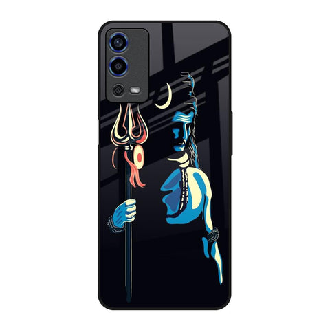Mahakal Oppo A55 Glass Back Cover Online