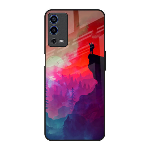 Dream So High Oppo A55 Glass Back Cover Online